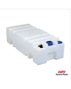 Serbatoio per acqua Sogliola 60 Lt con tappo a vite cm 85x35x22h