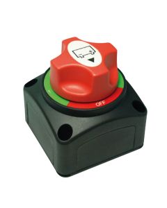 Deviatore stacca batteria per 1 o 2 batterie compatto