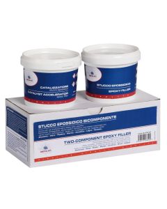Stucco Epossidico Nautico Bicomponente Spatolabile 800 Grammi