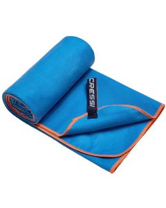 Asciugamano Telo Mare Cressi Sub in Microfibra cm 160x80 AZZURRO