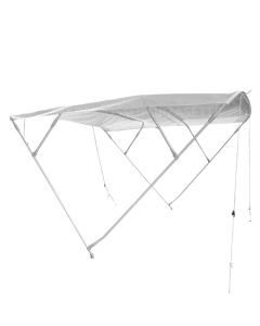 Tendalina Barca in Alluminio 4 Archi Telo BIANCO