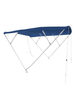 Tendalina Barca in Alluminio 4 Archi Telo BLU 