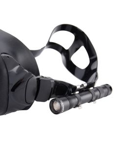 Minitorcia Mask Led in alluminio con pulsante