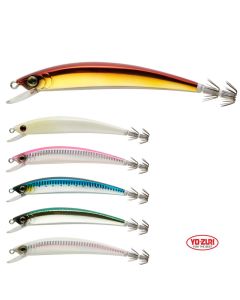 Totanara Yo-Zuri Crystal Minnow EGI calamari a traina