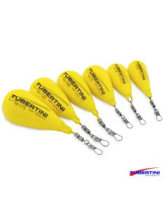 Piombo a pera per la pesca Tubertini VLP  Busta 2 pezzi