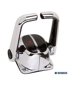 Comando a leva Ultraflex B502CH Cromata per Bimotore
