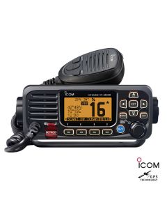 VHF Icom IC-M330GE nautico NERO con DSC e antenna GPS