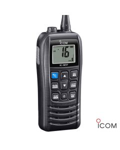 VHF portatile impermeabile IP57 Icom IC-M37E 6 Watt galleggiante