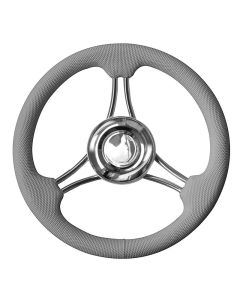 Volante Nautico Corona  Ø mm 350mm  GRIGIO