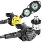 Erogatore Sub Mares Rover 2S DIN con manometro e profondimetro