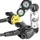 Erogatore Sub Mares Rover 2S INT con manometro e profondimetro