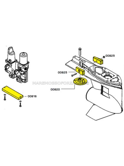 Anodi per Mercury verado 4