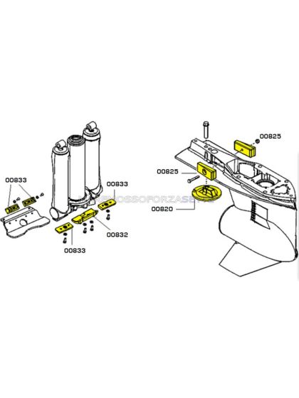Anodi per Mercury verado 6