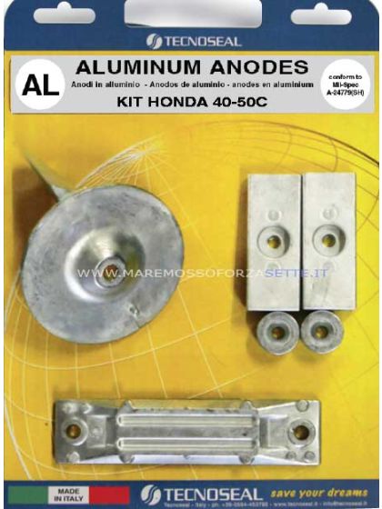 Anodi per fuoribordo Honda 40-50C