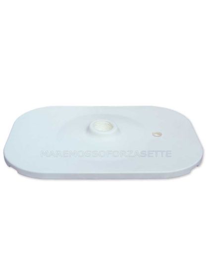 Tavolo per barca rettangolare in polietilene  nuova rade 49722