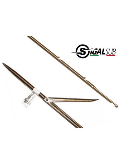 Asta tahitiana Sigalsub Ø 6,25 mm con perni 150 cm per fucile 110