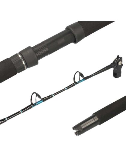 Canna pesca Kristal Fishing Halibut per mulinelli elettrici