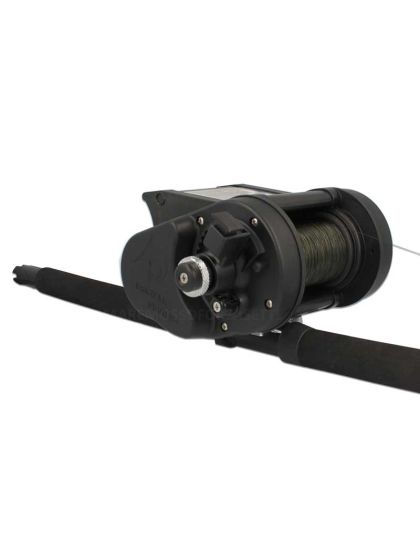 Mulinello elettrico Kristal Fishing XL638 con canna Halibut