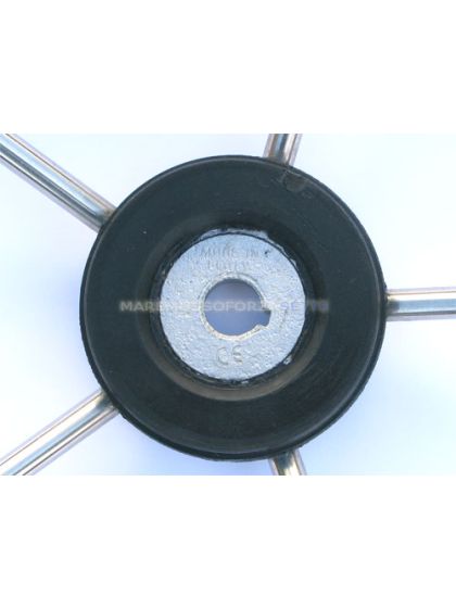 Volante Nautico Per Barca Inox Rivestito Ø mm 350mm