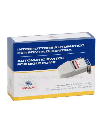 Interruttore automatico per pompe di sentina