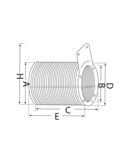 Scarico a mare autosvotante per gommoni