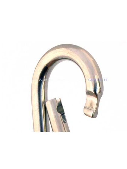 Moschettone in Acciaio Inox Senza Sporgenze