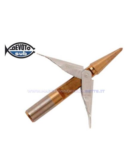 Arpione conico in acciaio inox temperato