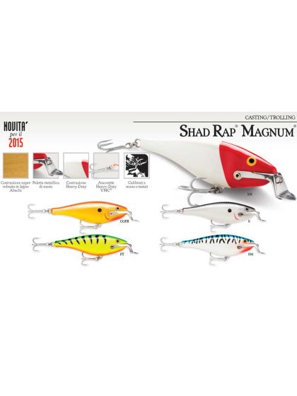 Artificiale Rapala Shad Rap Magnum