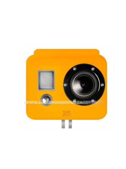PROTEZIONE SILICON COVER PER GOPRO HD ARANCIO