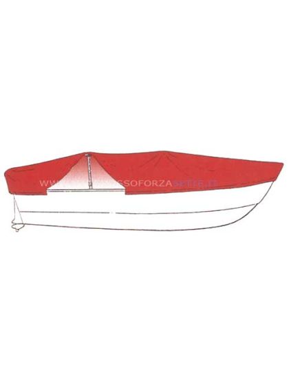 Palo telescopico di sostegno per telo copertura barca