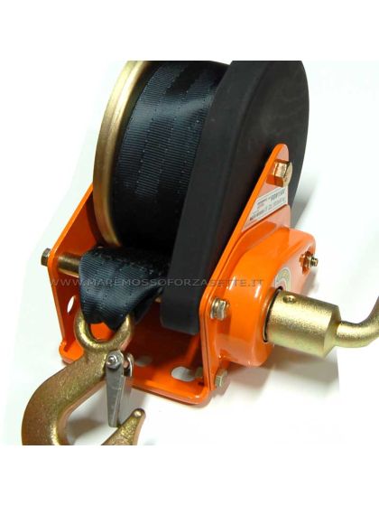 Argano Rock per carrello barca con fermo 680 kg di trazione max