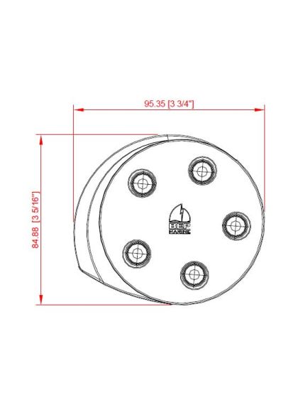 Sensore Ad Ultrasuoni Bep Marine Ts1 Per Il Controllo Dei Serbatoi