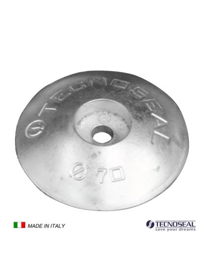 Anodo zinco flangia per timoni Barca