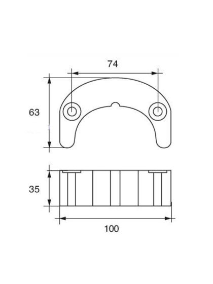 Anodo in zinco per fuoribordo Johnson Evinrude 392462