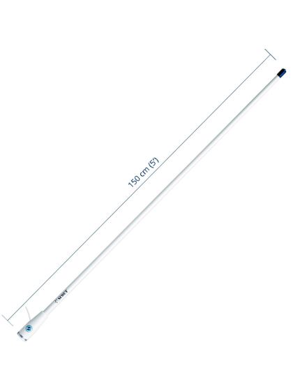 Antenna VHF Scout KS-22 fiberglass 1,5 metri 3db