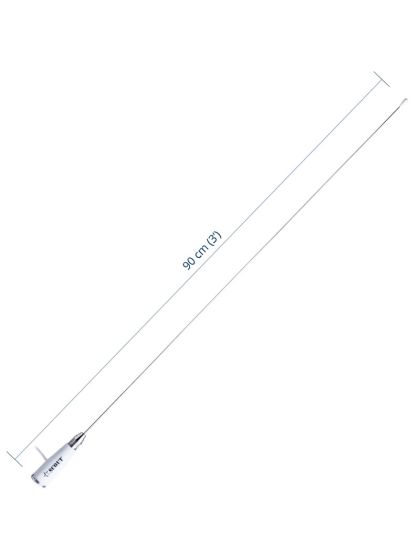 Antenna VHF Scout KS-23A stainless steel 0,9 metri 3db