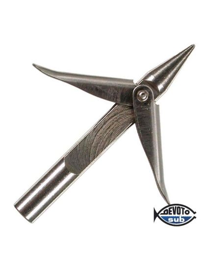 Arpione in acciaio inox per aste filettate