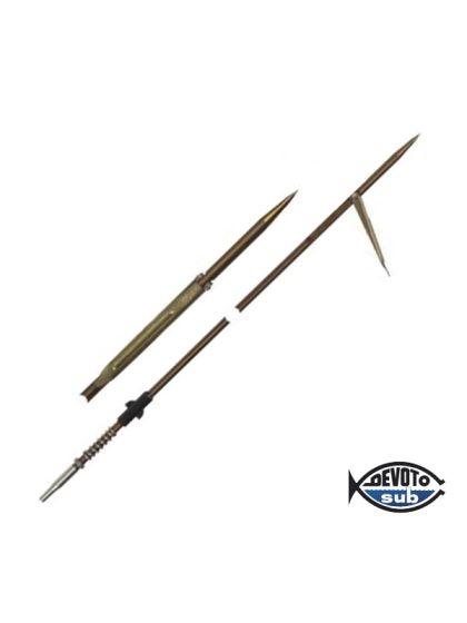 Asta inox tahitiana Ø 7mm Mono aletta per aria compressa