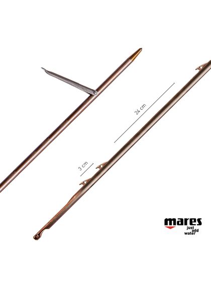 Asta Tahitiana Mares Strike Ø 6,0 mm con pinnette