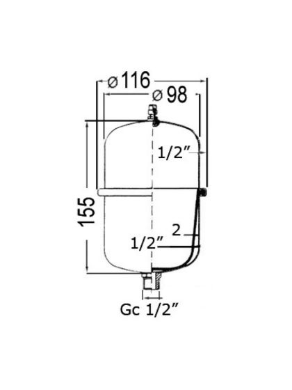 Pompa Autoclave Europump 12,5 L/m con Serbatoio di Espansione Integrato