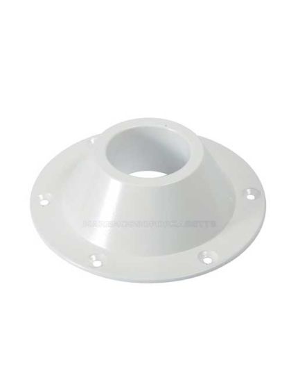 Gamba per tavolo bianca con basi