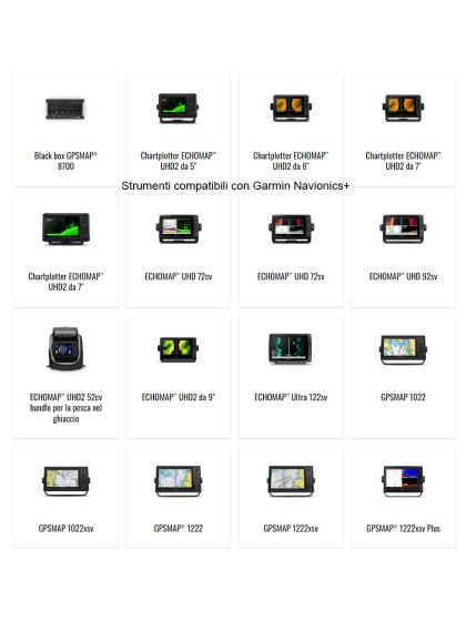 Cartografia Garmin Navionics+™ NSEU012R Tirreno Italy 010-C1238-20