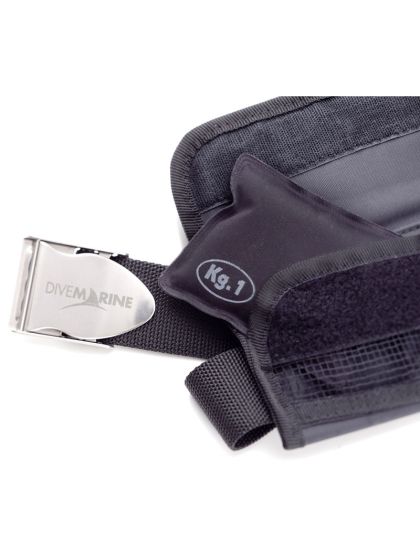 Cintura zavorra sub con  tasche porta piombi