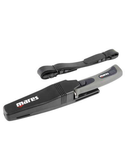 Coltello subacqueo Mares Pure con fodero