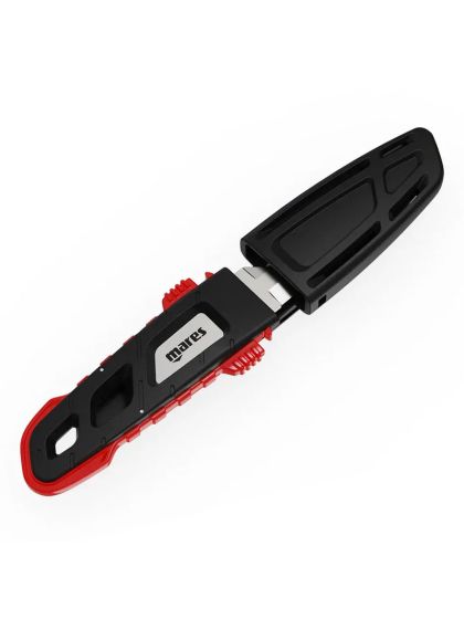 Coltello subacqueo Mares MC-70 con fodero