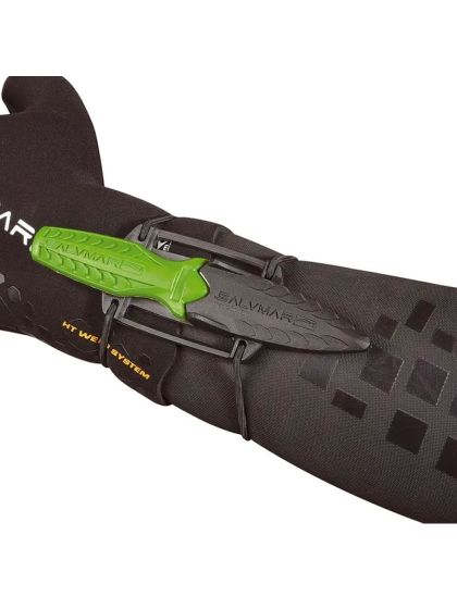 Coltello subacqueo Salvimar Predathor verde militare