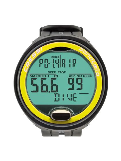 Computer Cressi Sub Donatello GIALLO dive e apnea