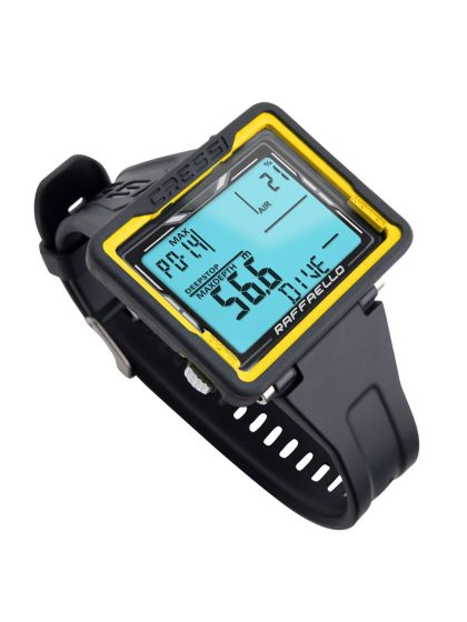 Computer Cressi Sub Raffaello colore GIALLO