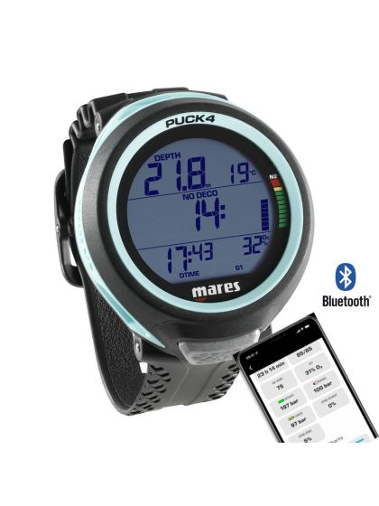 Computer Sub Mares Puck 4 Aquamarine con Bluetooth