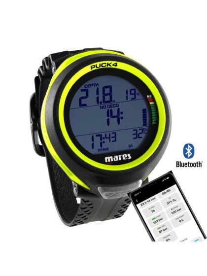 Computer Sub Mares Puck 4 Giallo con Bluetooth